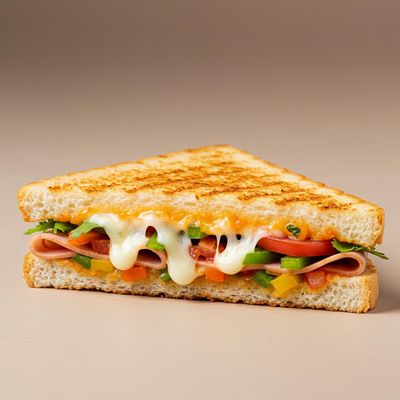Veg Cheese Sandwich (1 Piece)